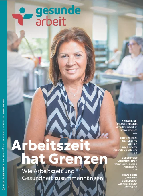 Magazin Gesunde Arbeit Stamm-Ausgabe 3/2026